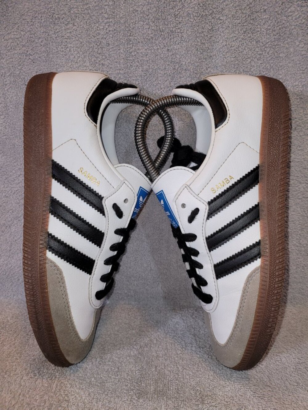 Adidas Samba Mens Size 5.5/Womens Size 6.5 Vegan Edition H01877 Sneakers (#2302) - Picture 6 of 14